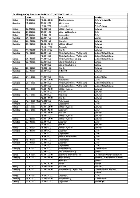Stundenplan pdf-preview